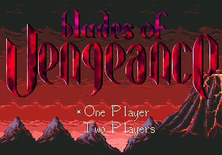 Заставка игры Blades of Vengeance
